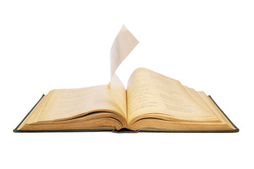 open old book new