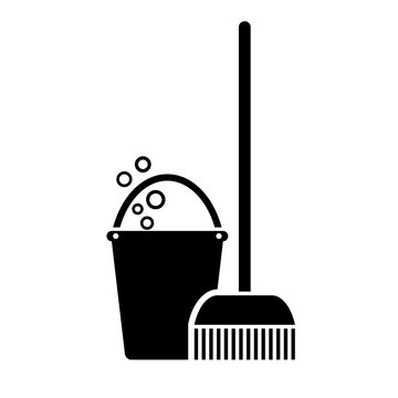 recommend clip art: Mop vector icon