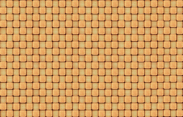 texture from pastry as on a chess-board