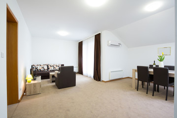 Living room apartment interior design