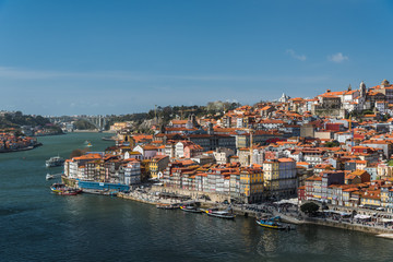 Fototapeta na wymiar Aerial view of Porto (Oporto), Portugal