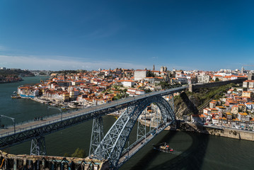Fototapeta premium Aerial view of Porto (Oporto), Portugal