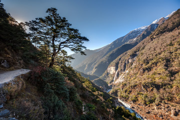 Beautiful landscape of Himalaya mountains