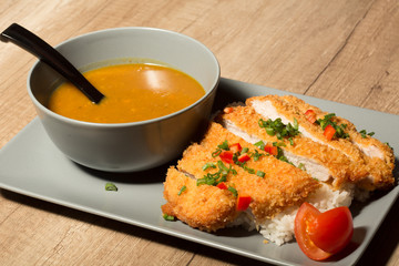 Katsu curry rice, asia food
