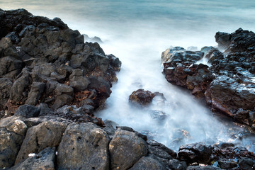 récif en pause longue