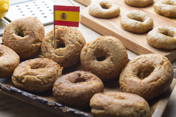 Baking Rosquillas (typical spanish donuts)