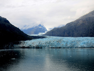 Mountain and Blue Glacier