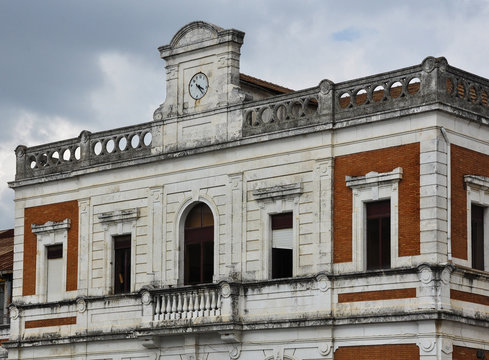 Old railway station of Cadiz or San Bernardo, Seville, Spain