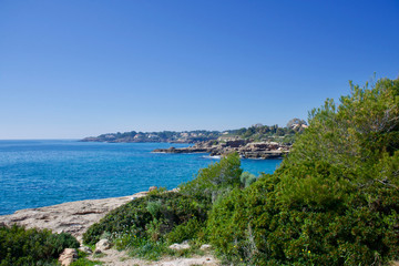 Fototapeta na wymiar Sant Jordi Beach - Ametlla de Mar