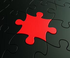 Obraz premium Piece of puzzle