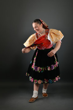 Slovak folk dance 