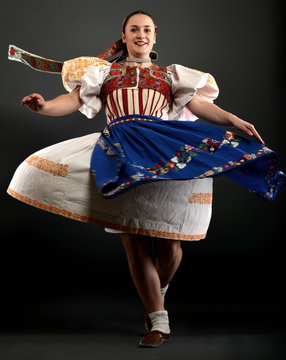 Slovak folk dance 