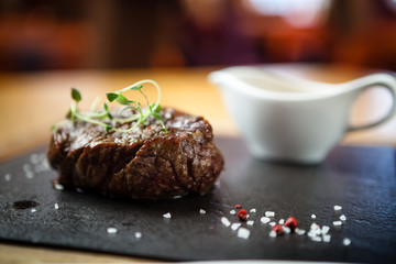 Filet mignon meal