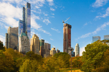Fototapeta premium Central Park in the Autumn