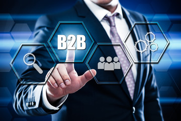 B2B Business Company Commerce Technology Marketing concept