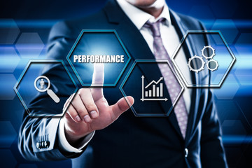 Performance Management Efficiency Improvement Business Technology concept