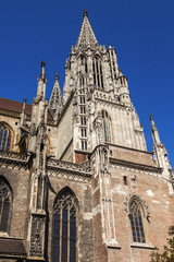 Fototapeta na wymiar Monumental Ulm Minster