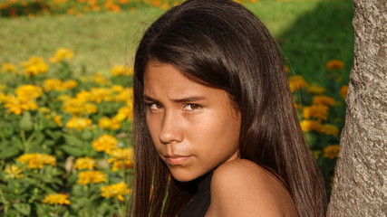 Hispanic Teen Girl