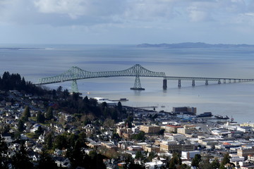 Astoria-Megler Br&uuml;cke in Astoria, Oregon USA