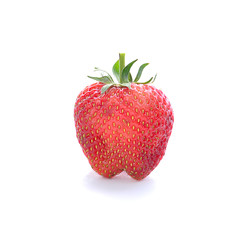Strawberry isolated on white background