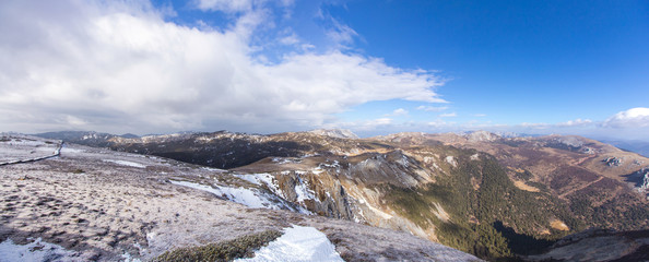 Panorama view Day light Shika Snow Mountain Shangri-La