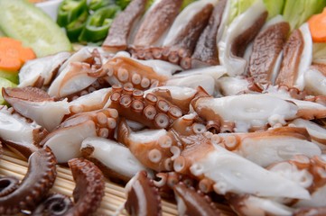 muneo sukhoe is Parboiled Octopus