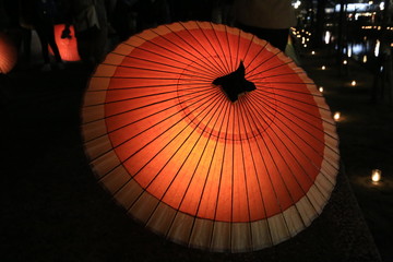 倉敷美観地区の春宵明かり