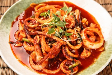 Stir-fried Squid 