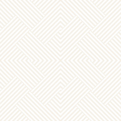 Fototapeta premium Repeating Geometric Stripes Tiling. Vector Seamless Monochrome Subtle Pattern
