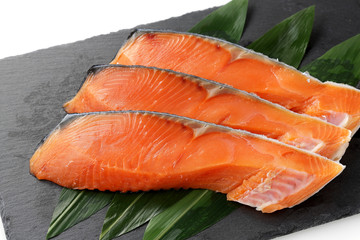 鮭の切り身　Salmon fillets