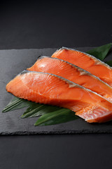鮭の切り身　Salmon fillets
