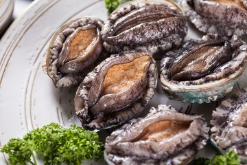 Grilled Abalones