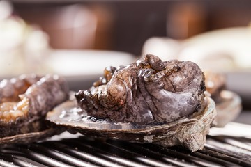 Grilled Abalones 전복구이