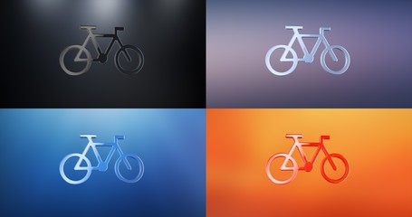 Bicycle 3d Icon