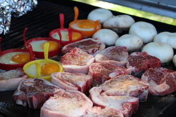 Lunch on the barbecue!