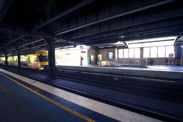 Sydney city subway station