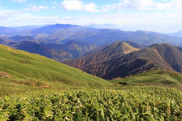 tonigawa mountain in Japan