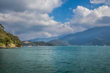 Obraz premium sun moon lake at taiwan
