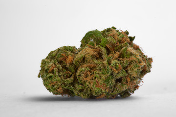Close up of Blue Dream medical marijuana bud