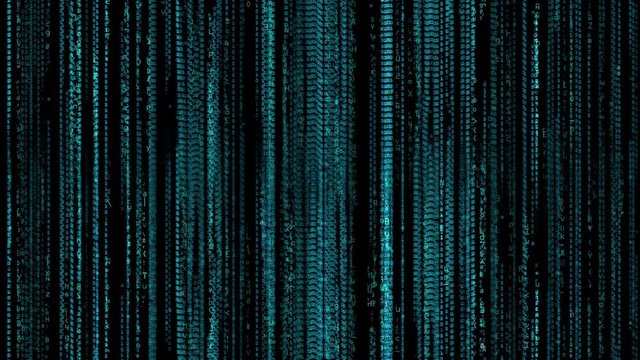 Digital Computer Code Data Matrix 4K
