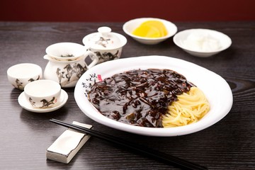 black-bean-sauce noodles