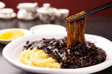 black-bean-sauce noodles