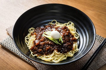 black-bean-sauce noodles