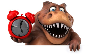 Fun Trex - 3D Illustration © Julien Tromeur