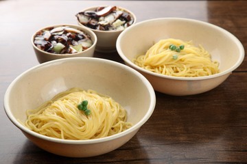 gan jajang,  jajangmyeon, black-bean-sauce noodles