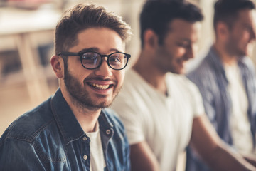 Business people working