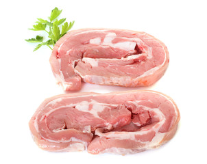 veal flank in studio