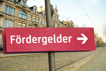 Schild 211 - Fördergelder