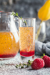 Fresh berry drink