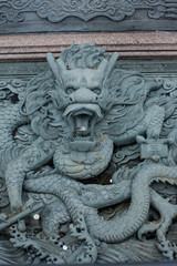 Ornamental sculpture dragon in Malaysia
